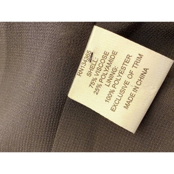 Sigrid Olsen Signature Gray Floral Embroidered Velvet Jacket Women's Sz M - Picture 6 of 12